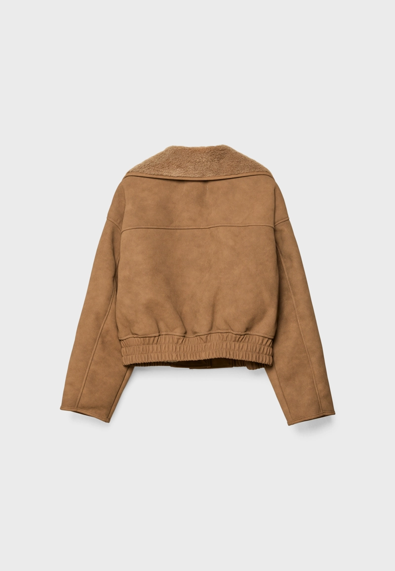 Укороченная двусторонняя куртка