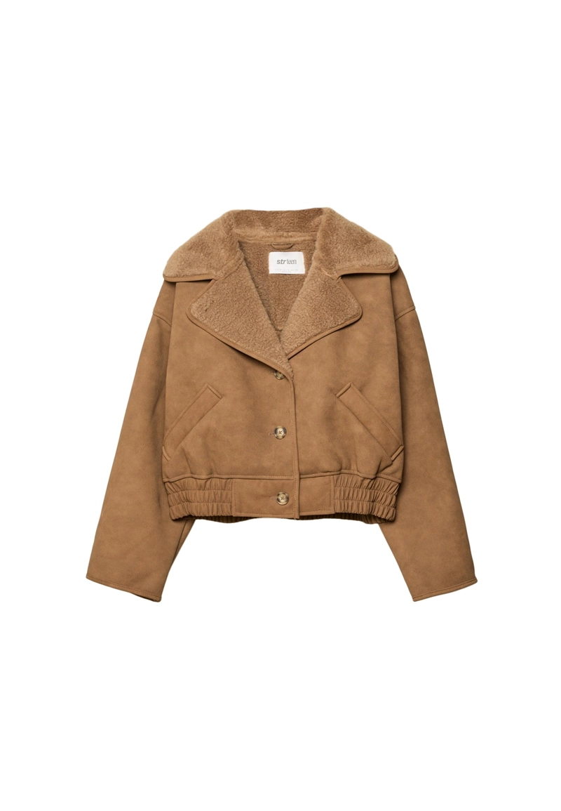 Укороченная двусторонняя куртка