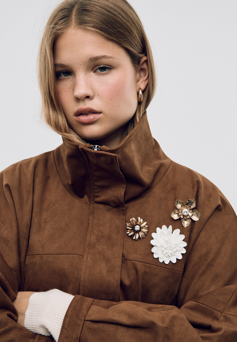 Набор из 3 цветочных заколок