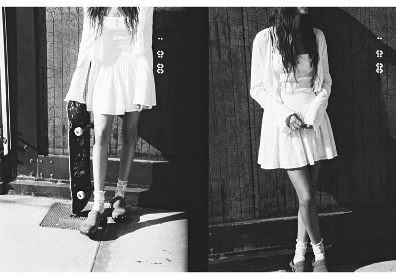 Блузка с оборками и завязками