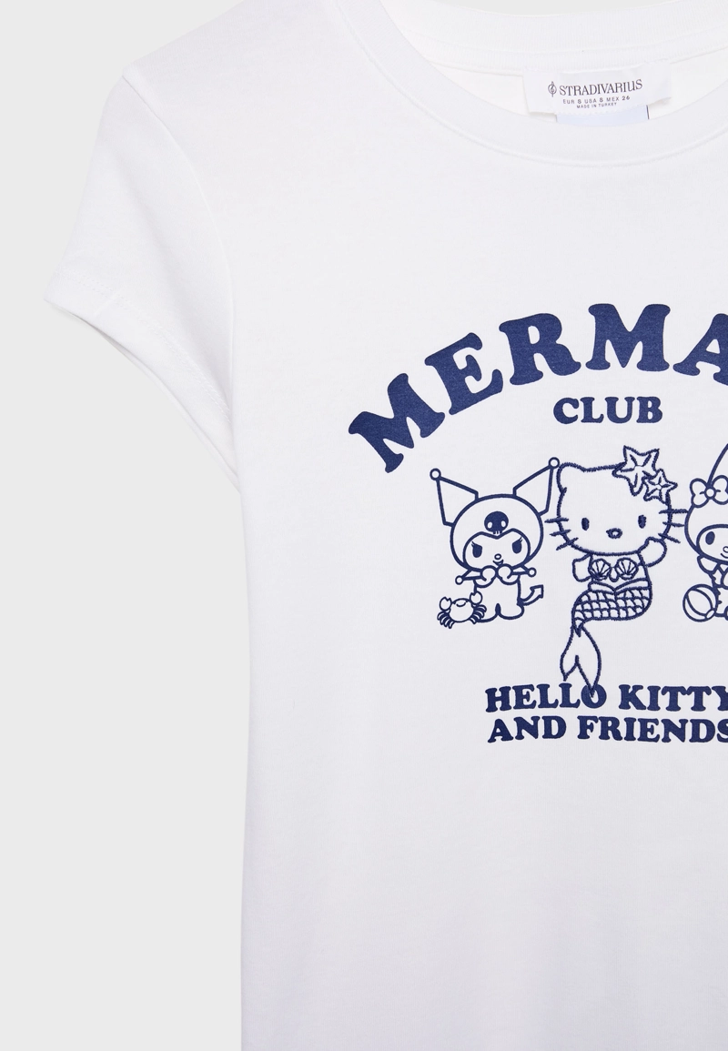 Приталенная футболка Hello Kitty