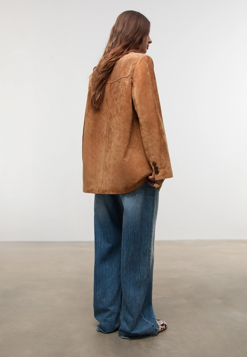 Кожаная куртка американка