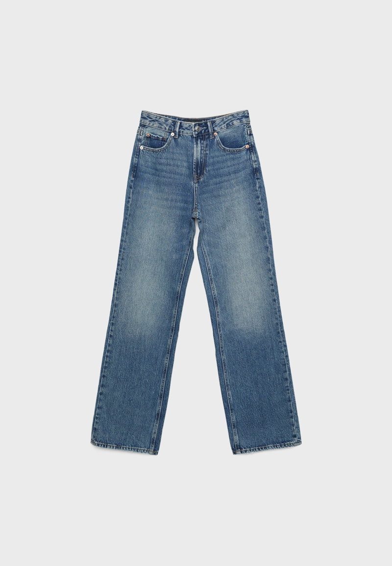 Джинсы прямого кроя