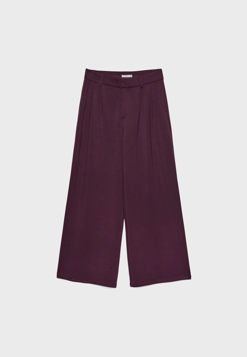 Брюки классические из мягкой ткани