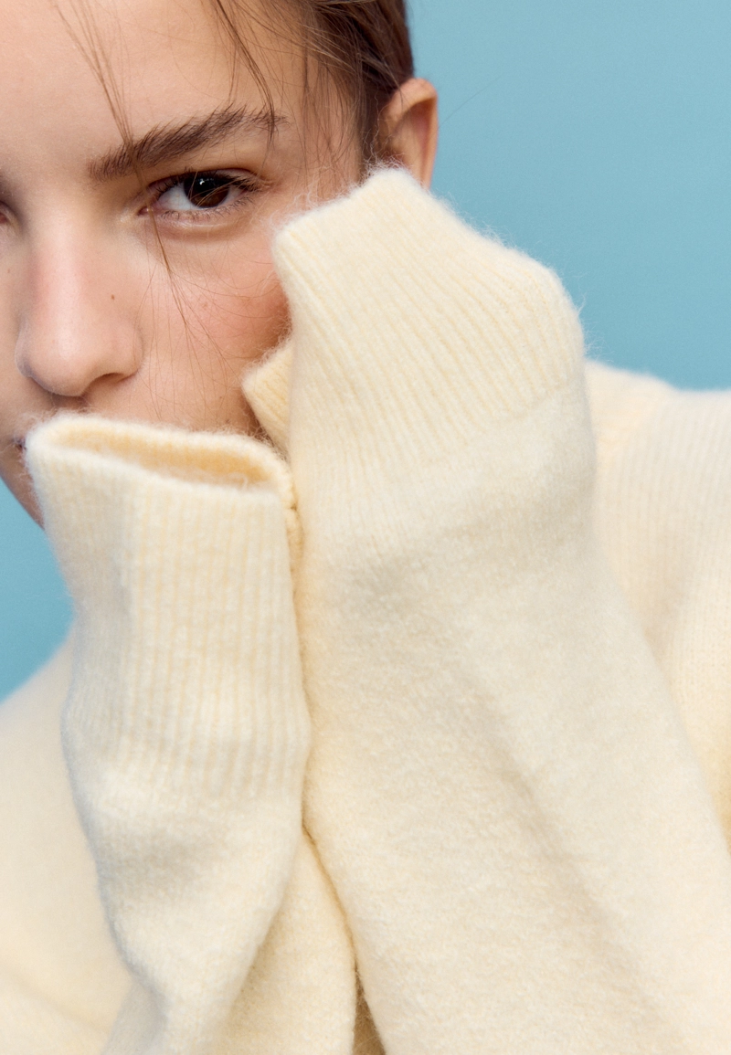 Мягкий трикотажный джемпер