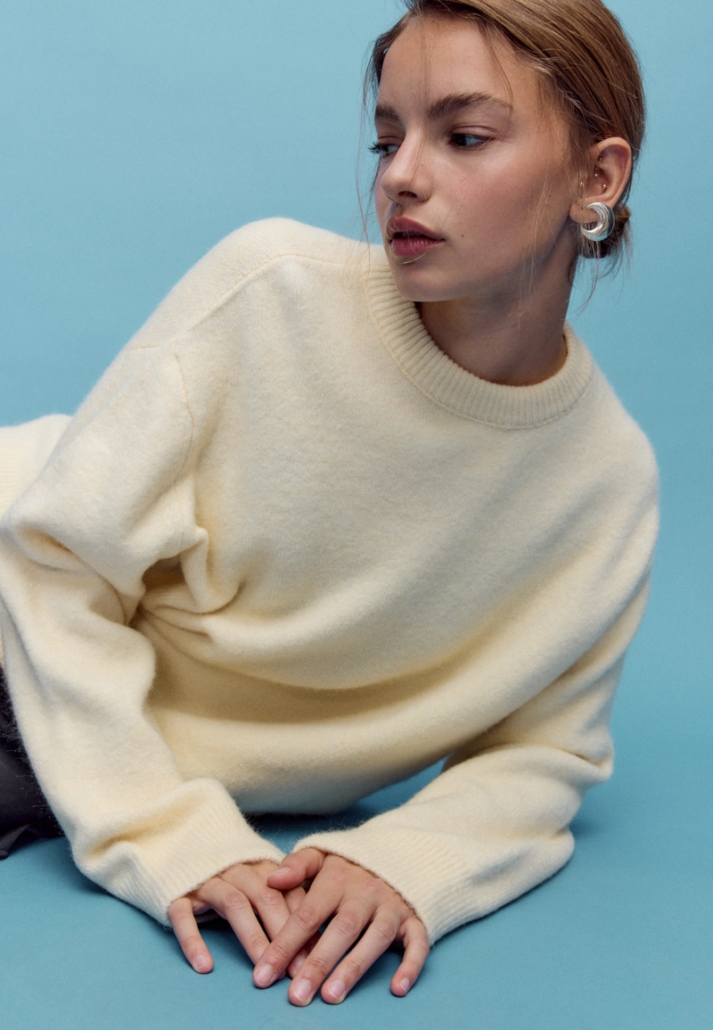 Мягкий трикотажный джемпер