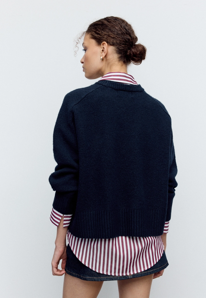 Базовый мягкий джемпер