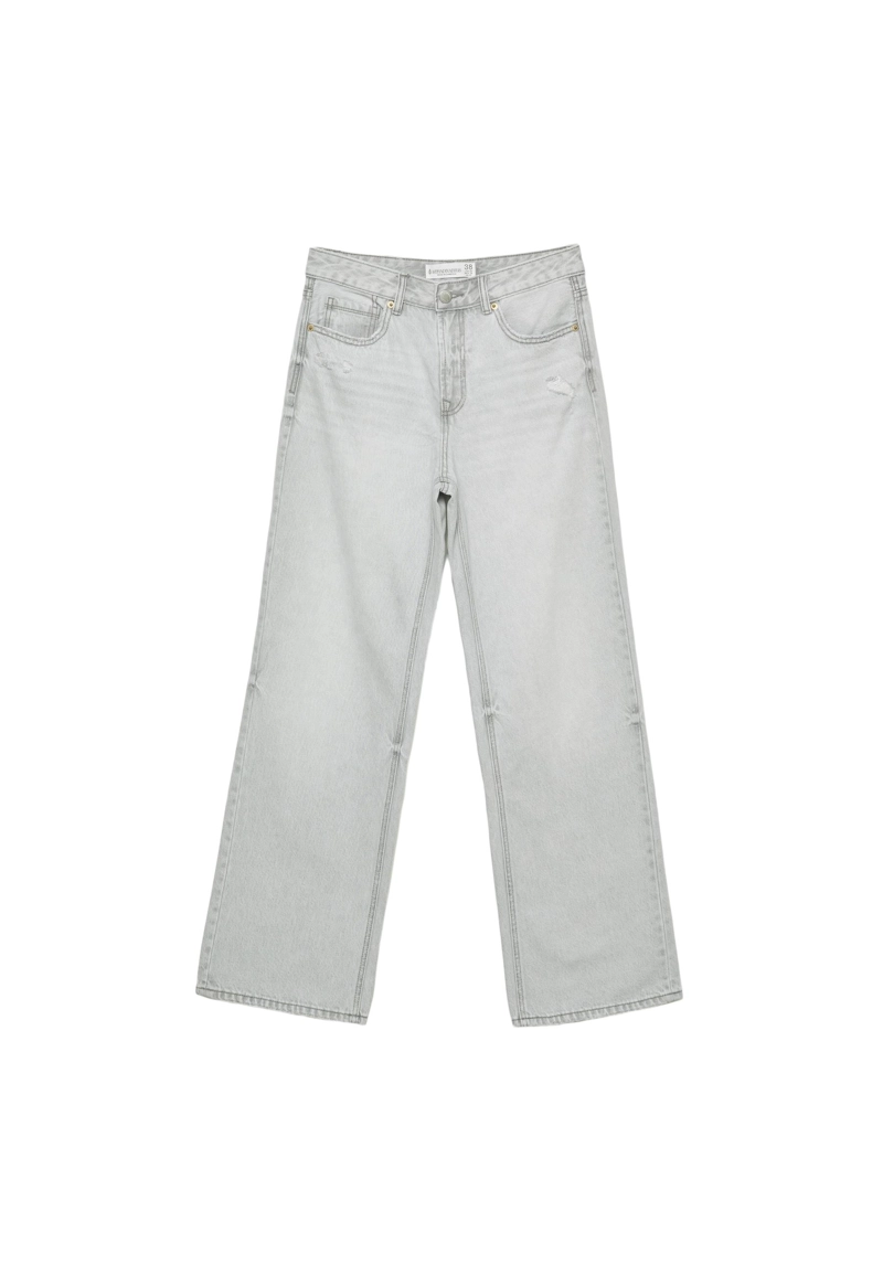 Джинсы прямого кроя