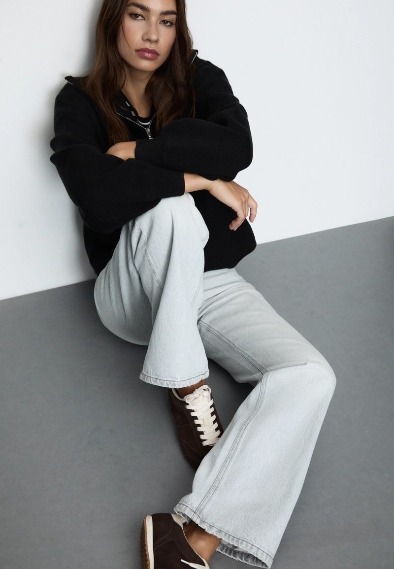 Джинсы прямого кроя