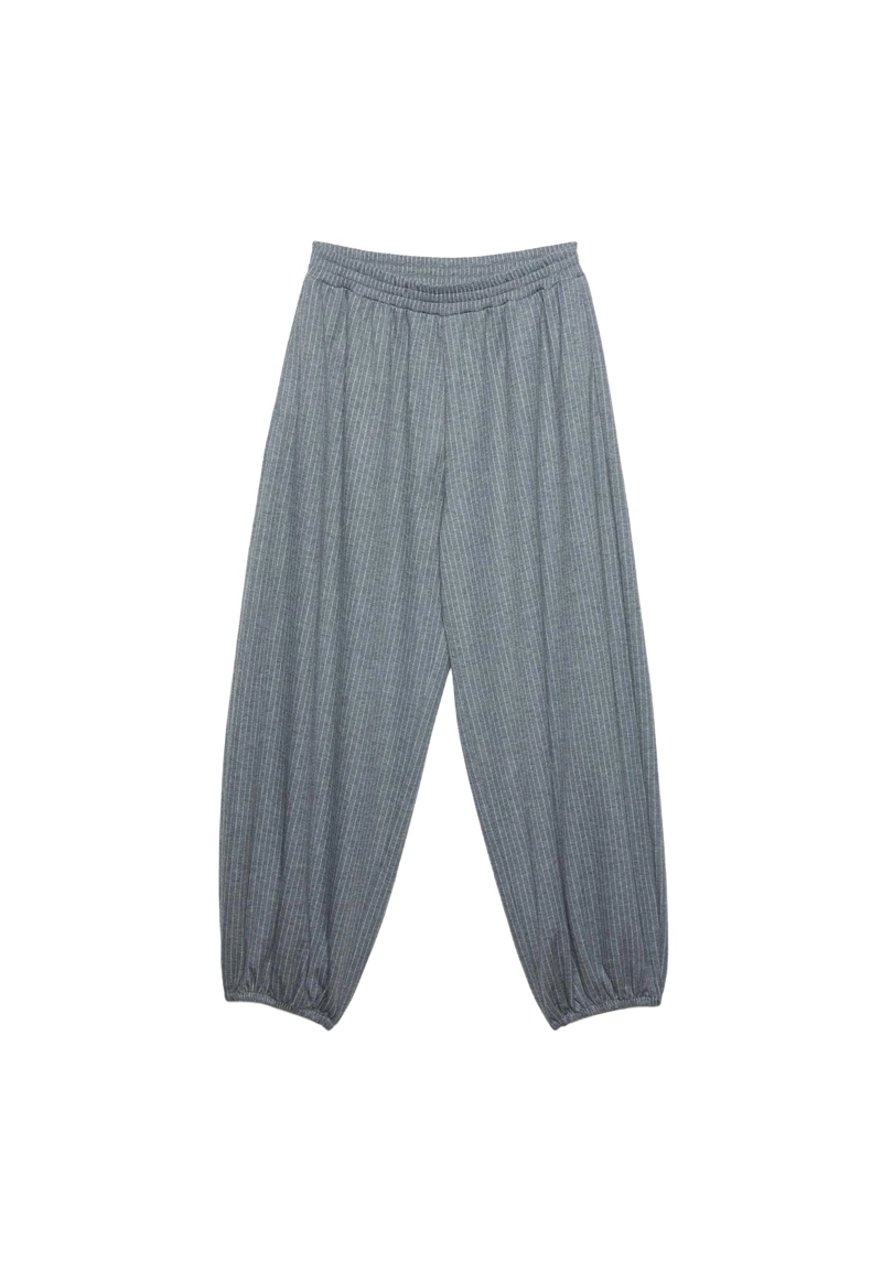 Джоггеры-баллоны в полоску