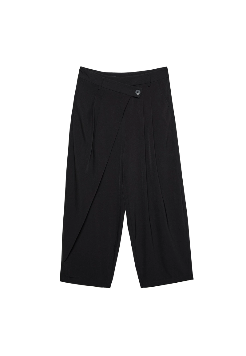 Классические брюки с запахивающейся талией