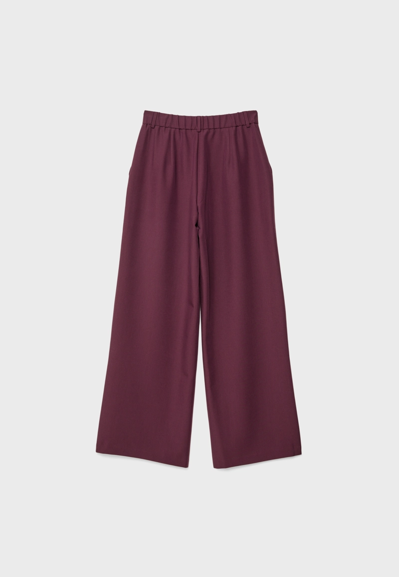 Прямые брюки под льняную ткань