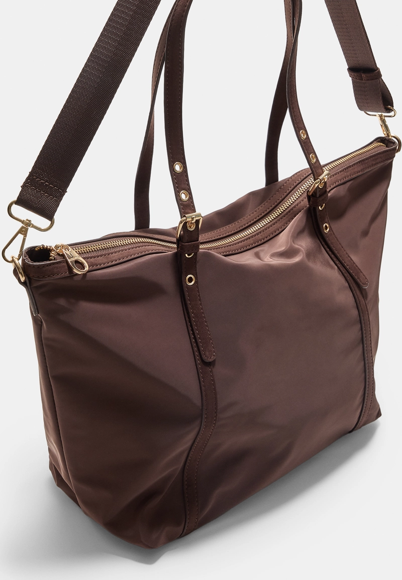 Комбинированная сумка-шопер