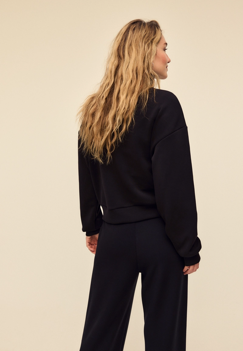 Толстовка с боковой молнией, мягкая на ощупь