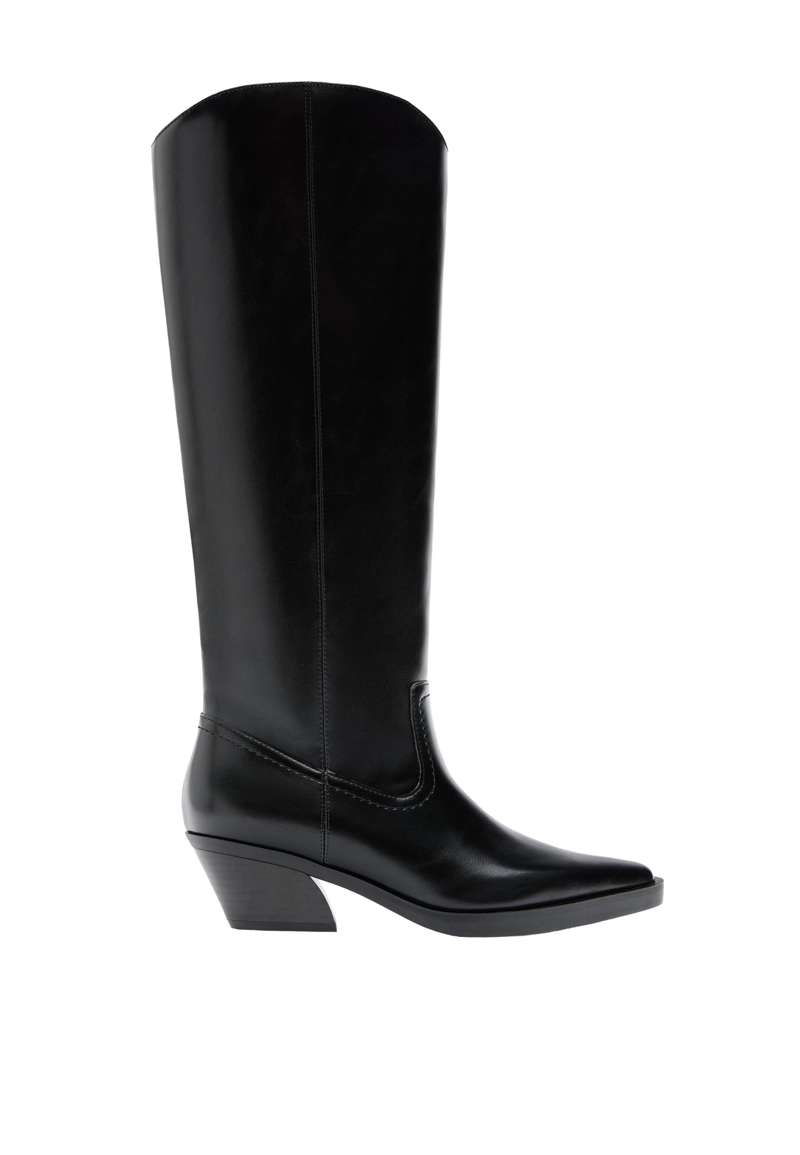 Черные ботфорты-казаки