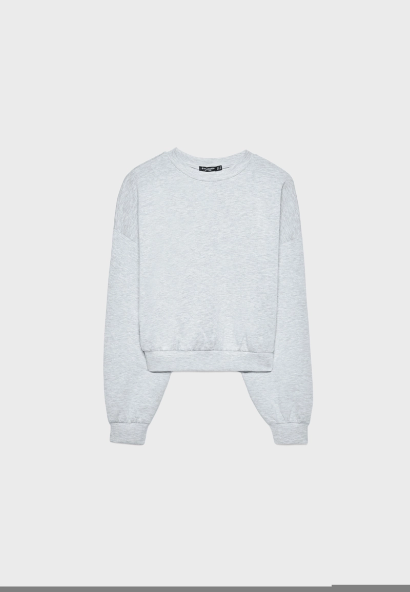 Толстовка с рукавами «летучая мышь» и мягкой на ощупь тканью