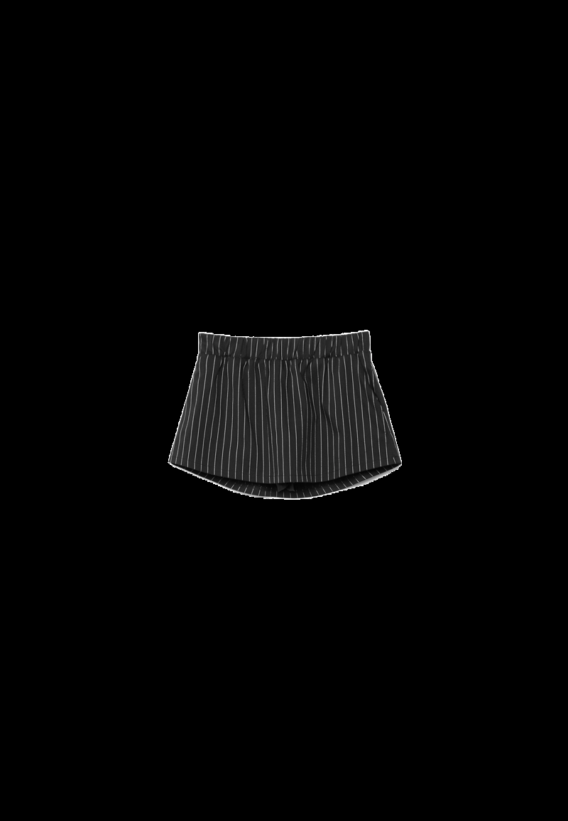 Юбка-шорты в тонкую полоску