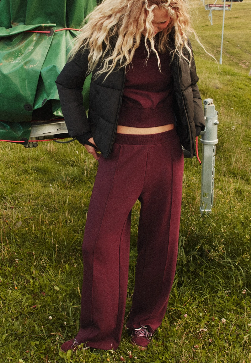 Брюки-джоггеры с эффектом потертости