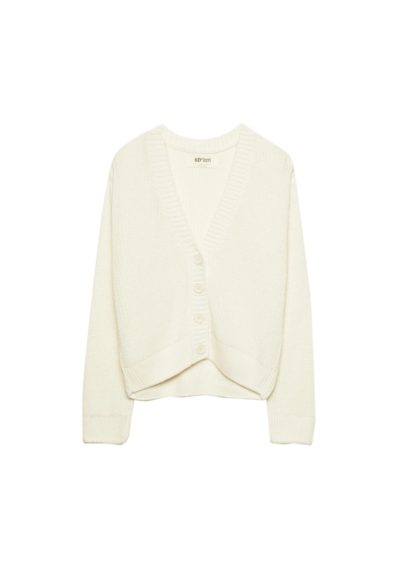 Вязаный кардиган на пуговицах