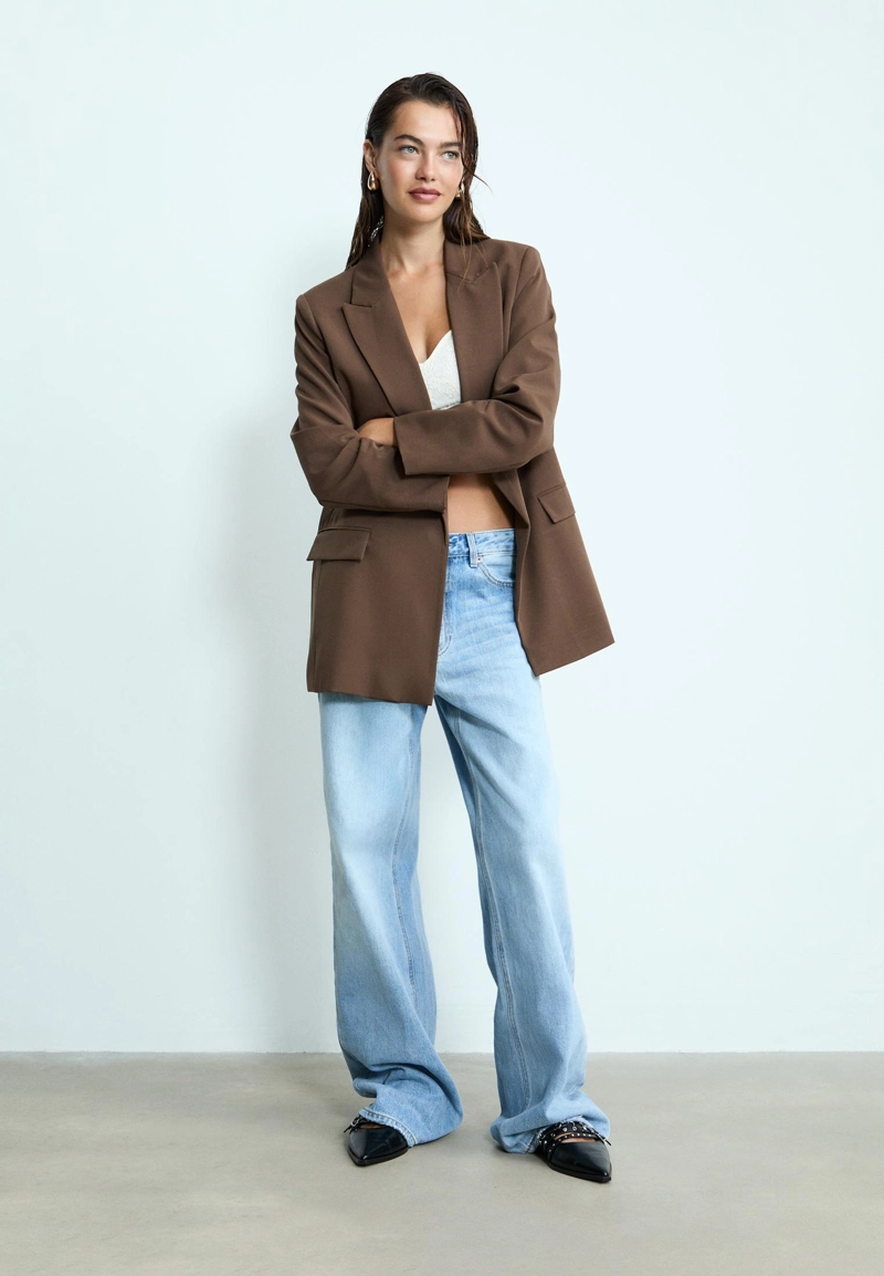 Джинсы прямого кроя