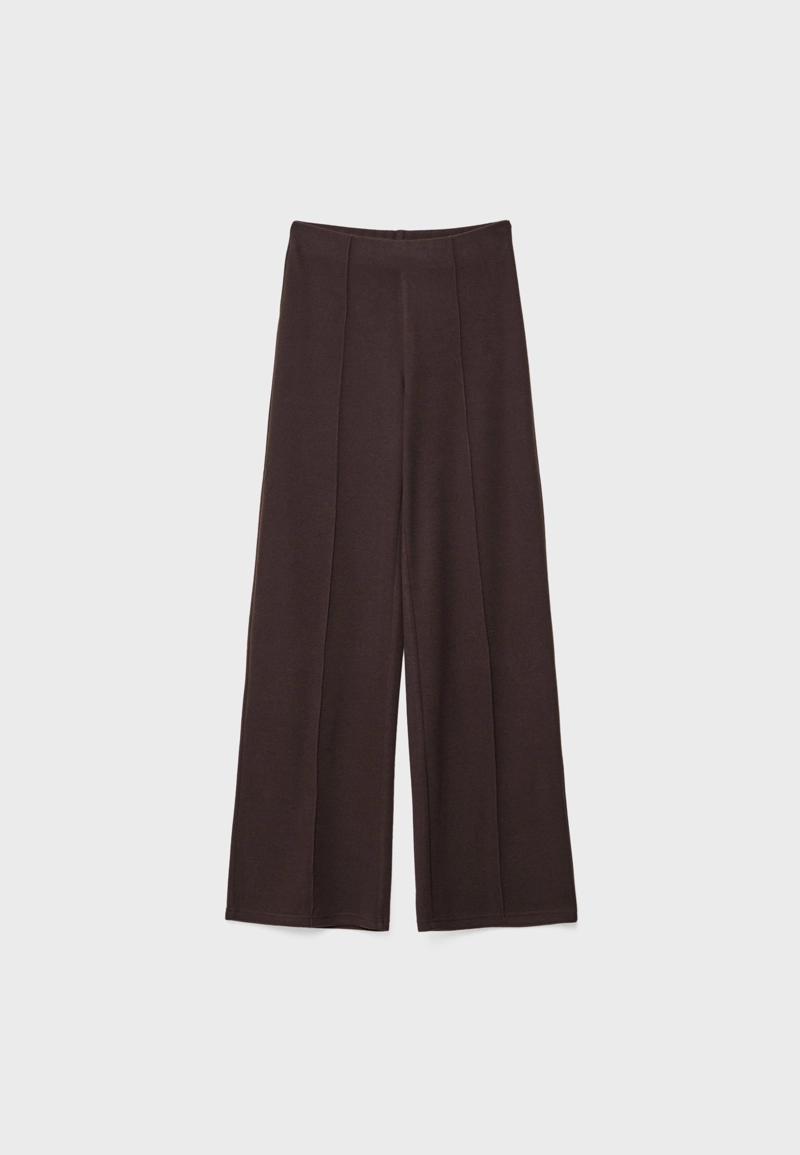 Трикотажные брюки со стрелками