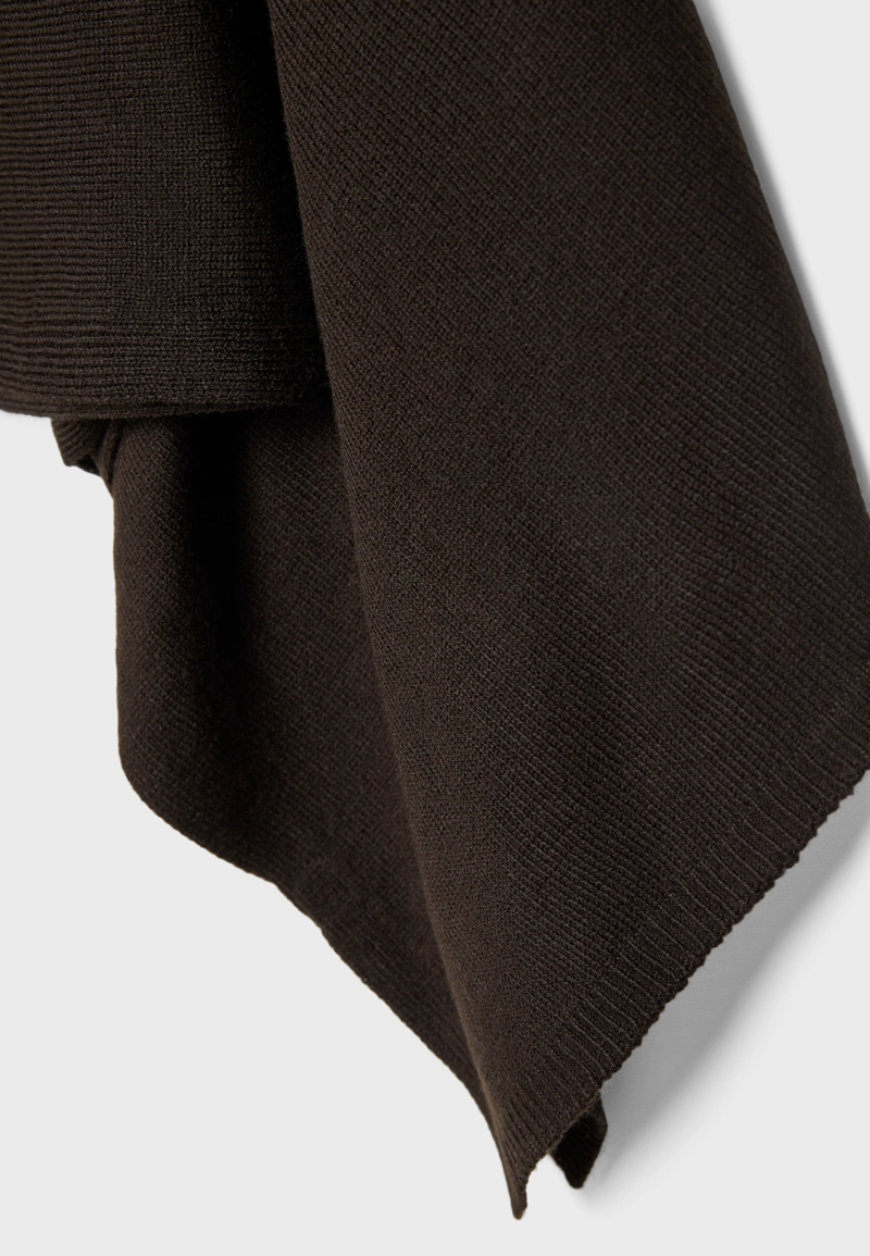 Накидка из трикотажа