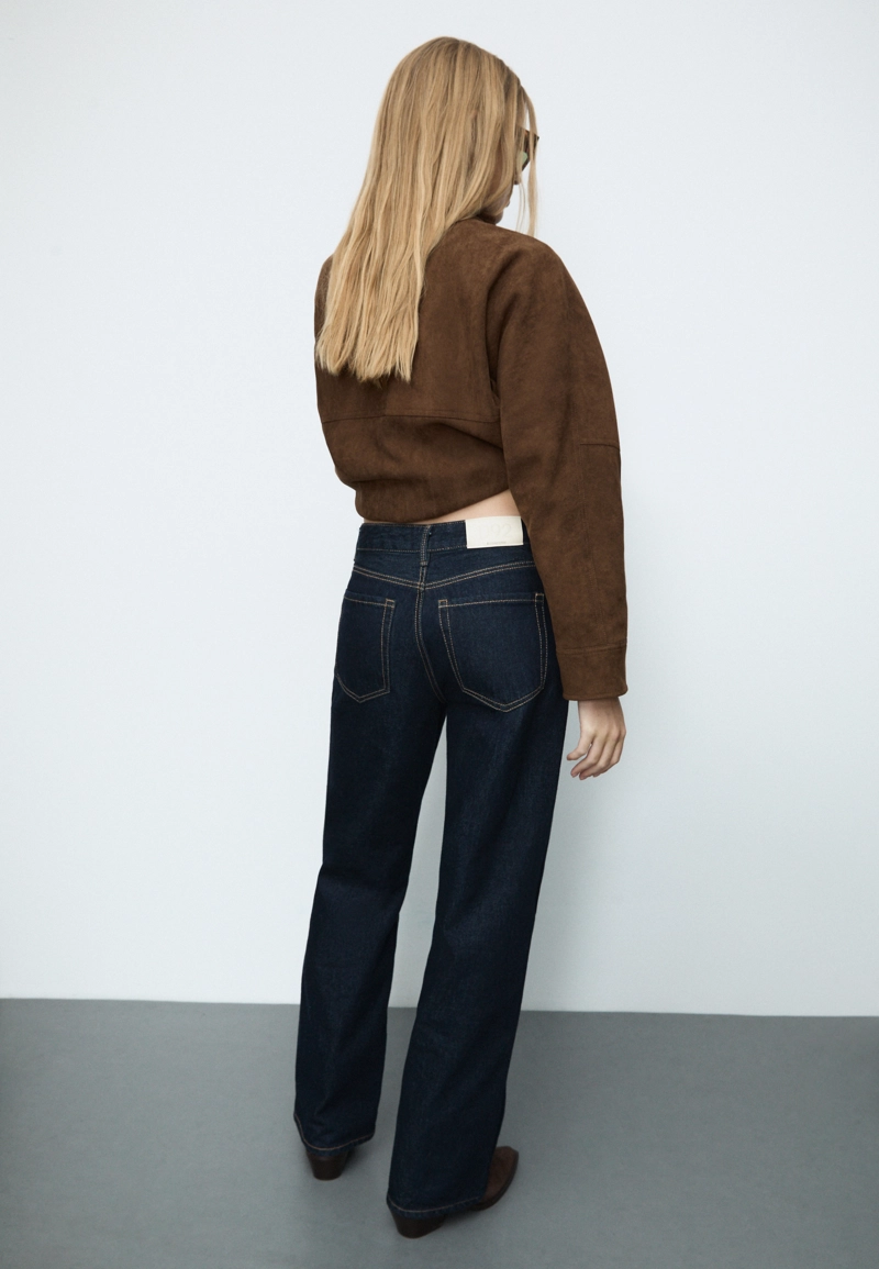 Джинсы прямого кроя