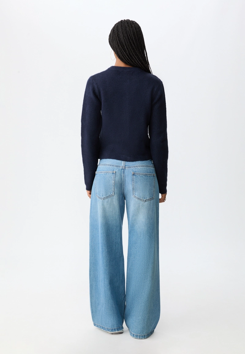 Трикотажный кардиган на пуговицах