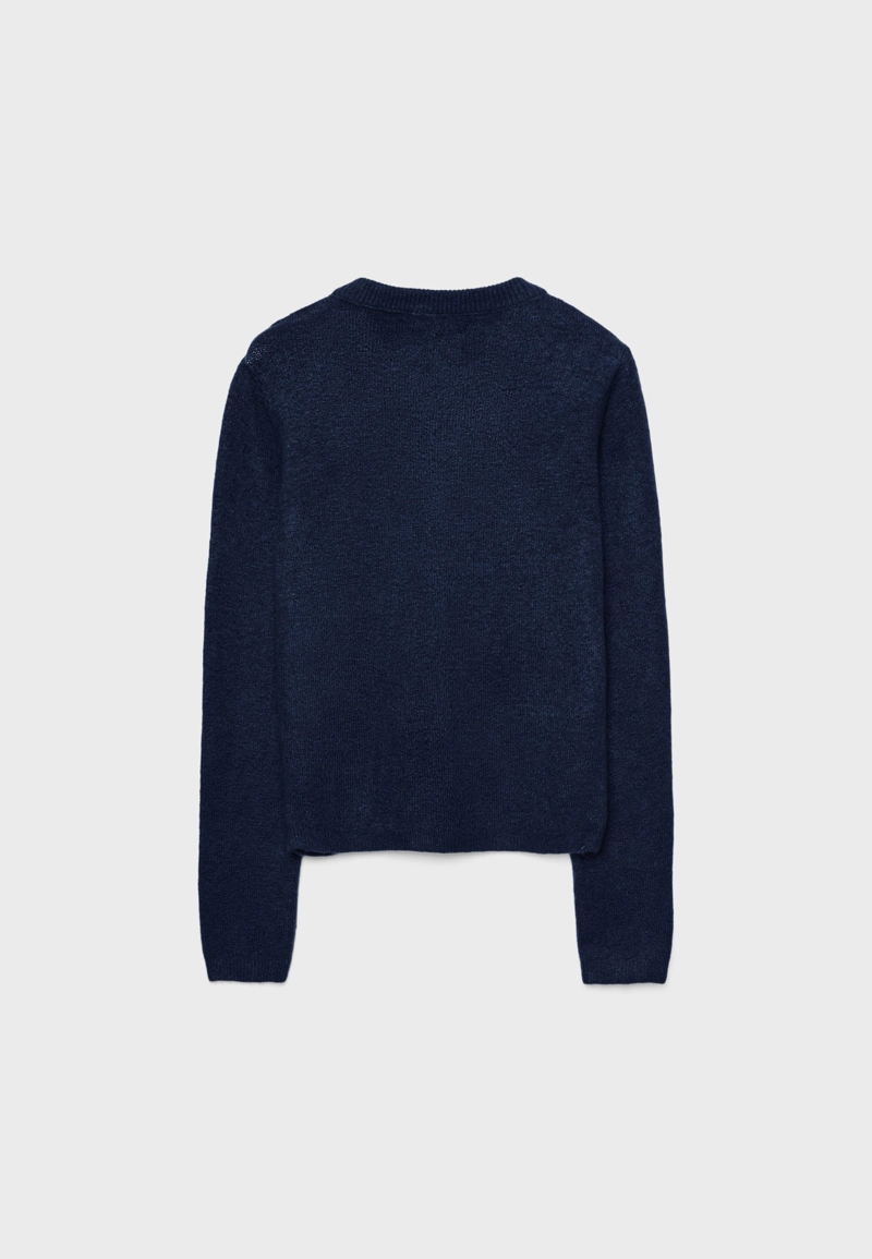 Трикотажный кардиган на пуговицах