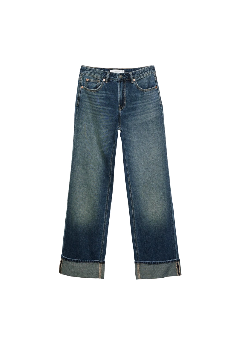 Джинсы прямого кроя