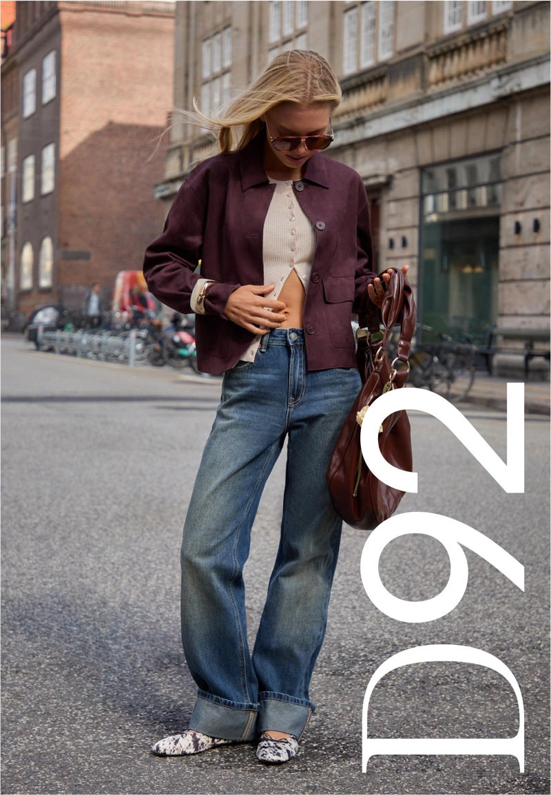 Джинсы прямого кроя