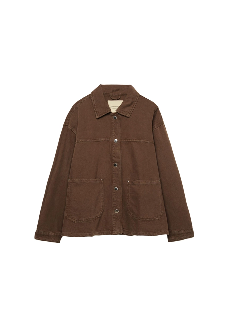 Куртка из твила с карманами