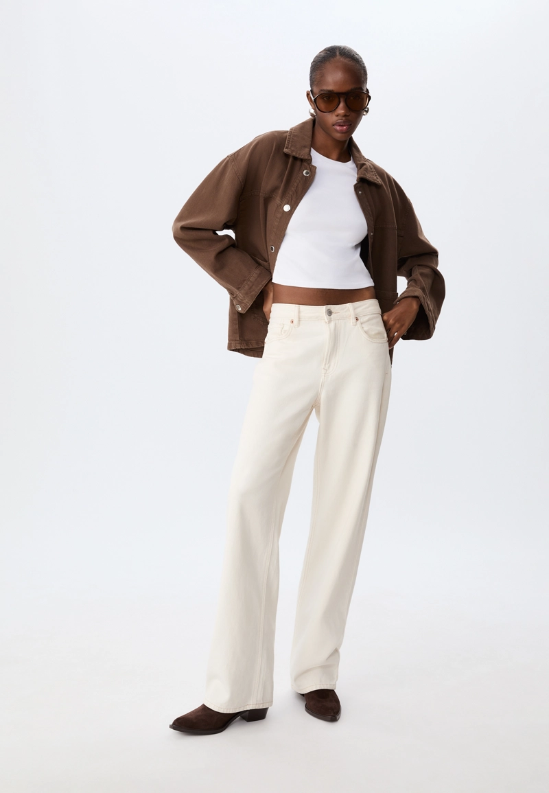 Куртка из твила с карманами