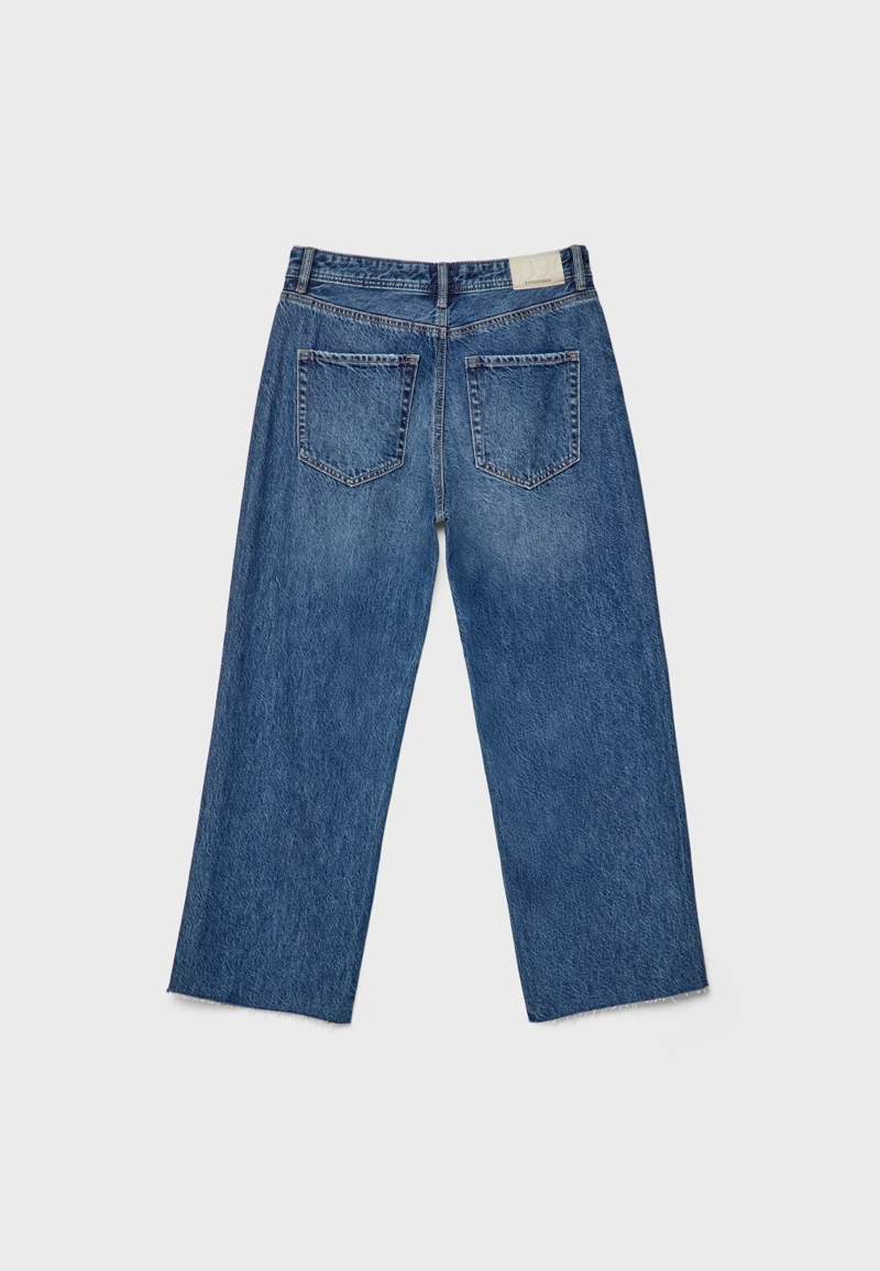 Укороченные прямые джинсы D96