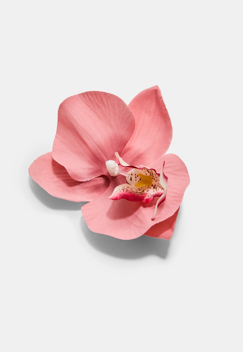 Набор из 2 заколок для волос с цветком орхидеи