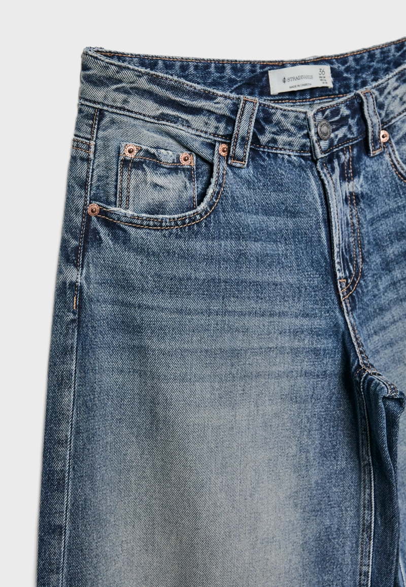 Джинсы D66 Super Wide с низкой посадкой