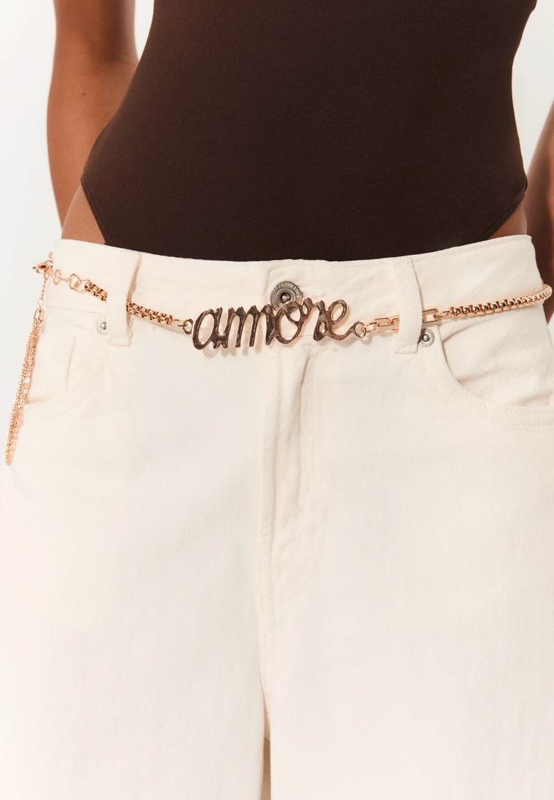 Металлический ремень Amore