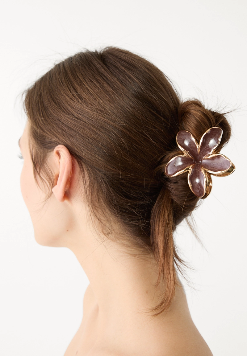 Набор из 3 заколок-цветов