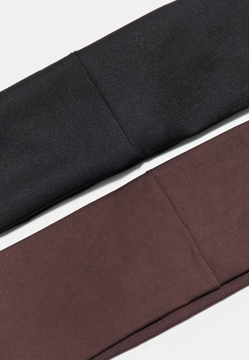 Набор из 2 резинок для волос с заклепками