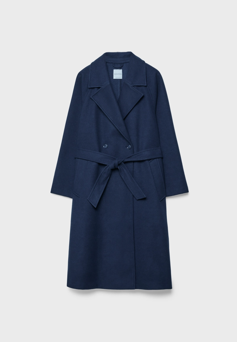 Тренч из мягкой ткани