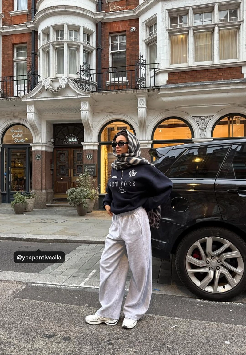 Шарф с анималистическим принтом