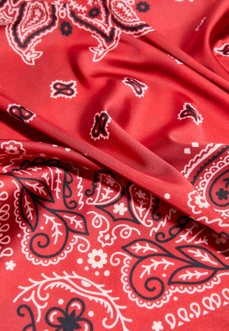 Платок с принтом