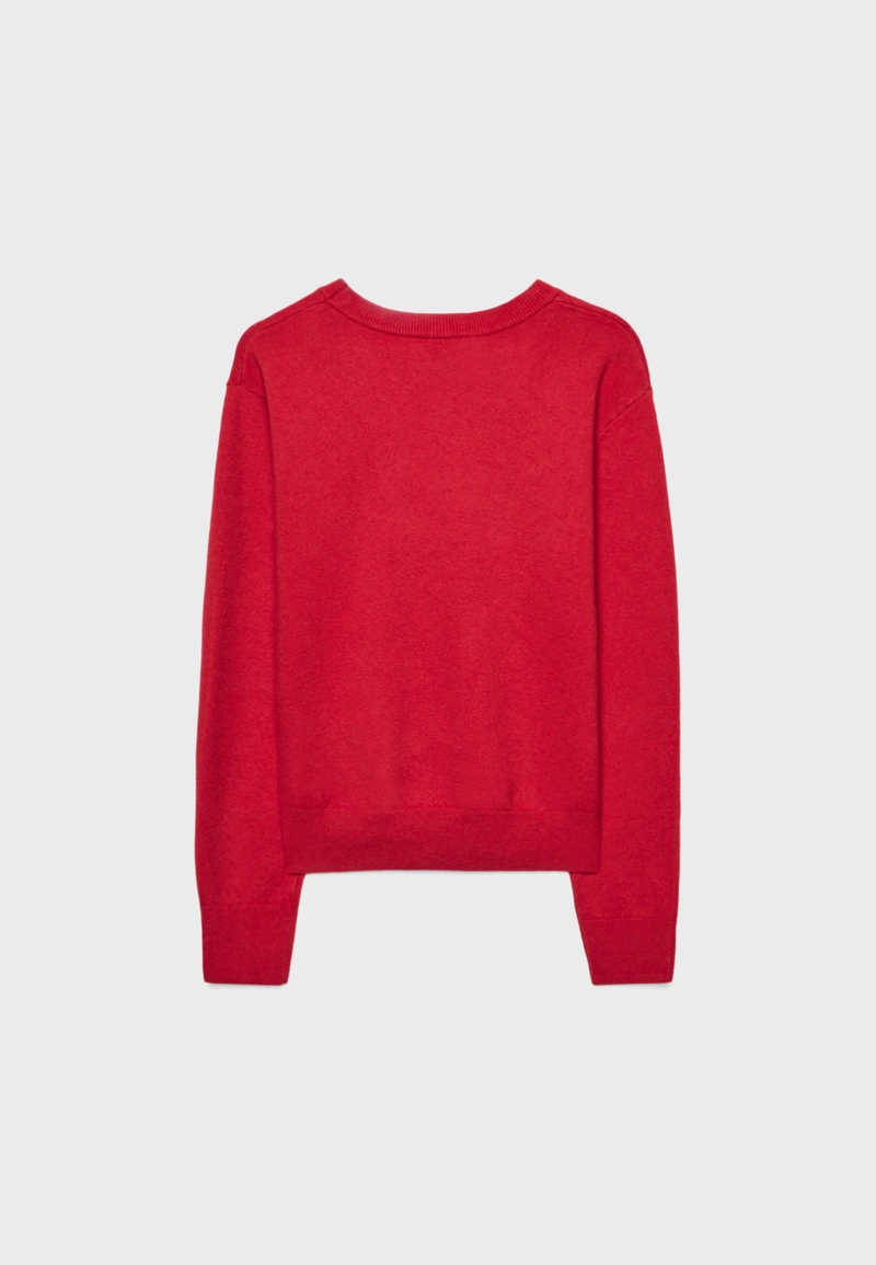 Базовый свитер из мягкого трикотажа