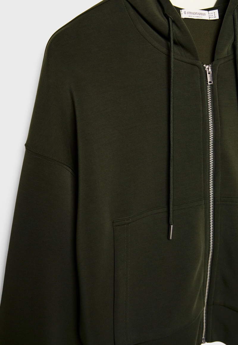 Мягкая толстовка на молнии