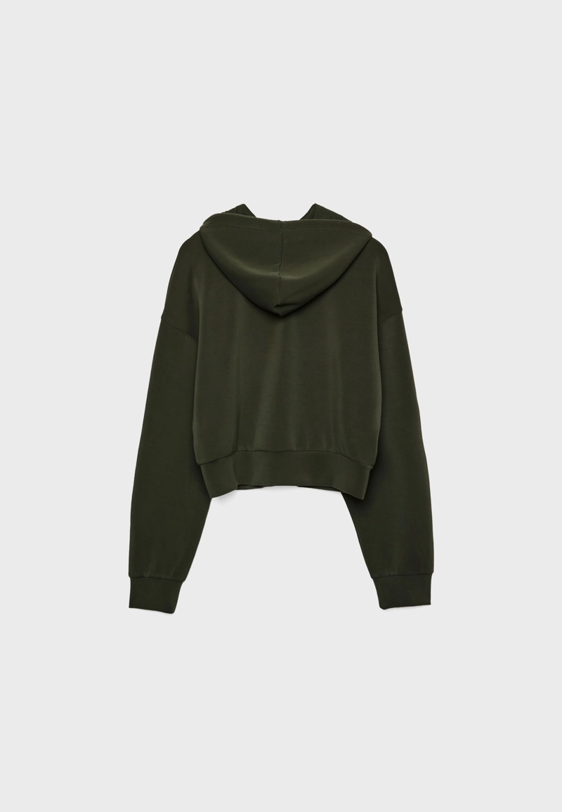 Мягкая толстовка на молнии