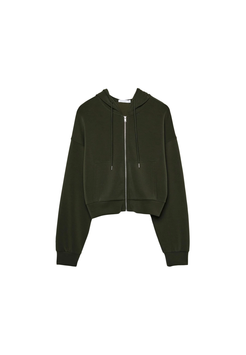 Мягкая толстовка на молнии