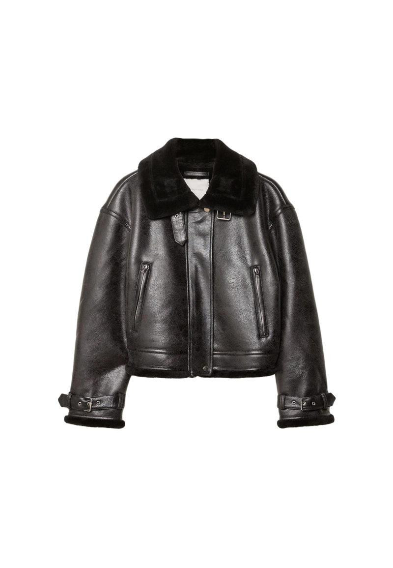 Укороченная двусторонняя куртка