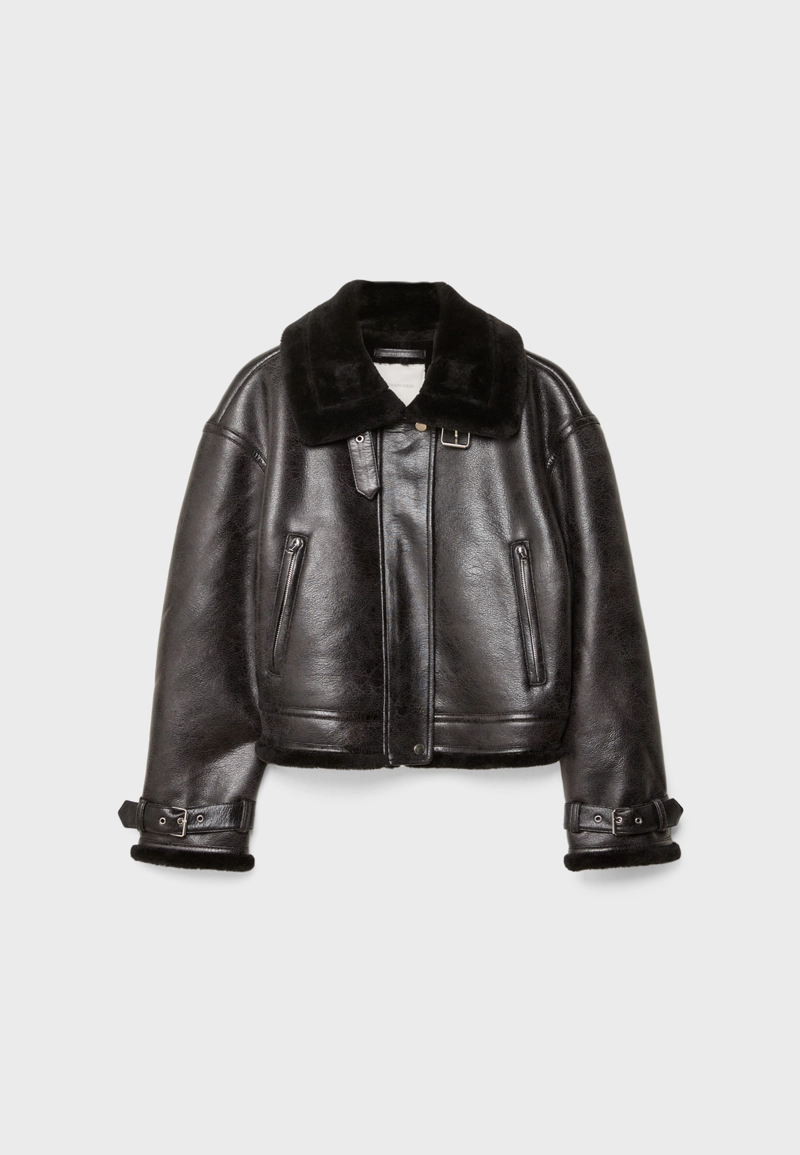 Укороченная двусторонняя куртка