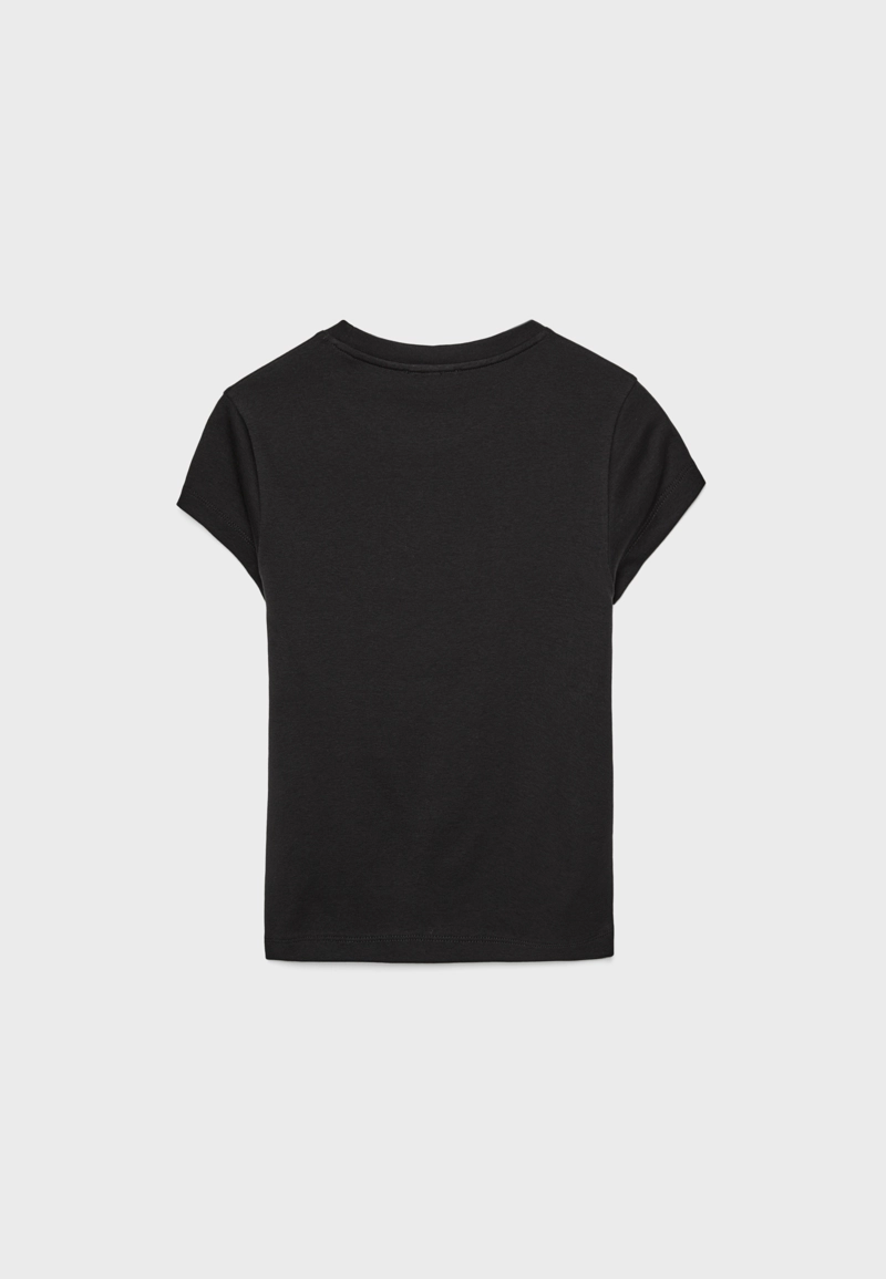 Облегающая футболка с текстом