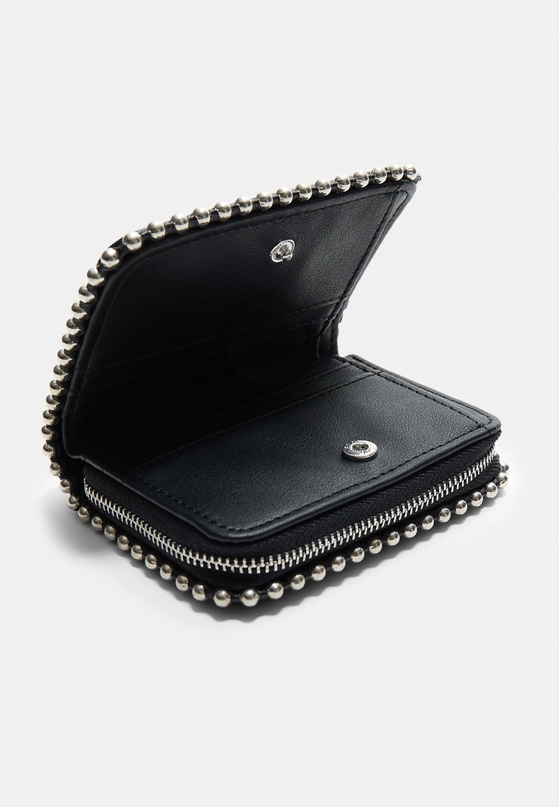 Кошелек на молнии с шариками